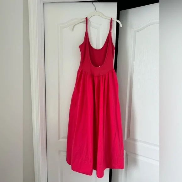 Free People Dylan dress in hot pink - Picture 7 of 7